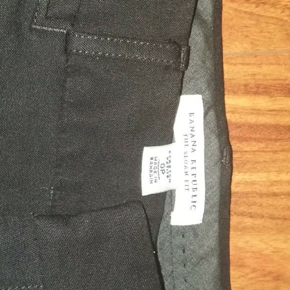 Banana Republic "The Sloan Fit" black pant - Picture 2 of 4